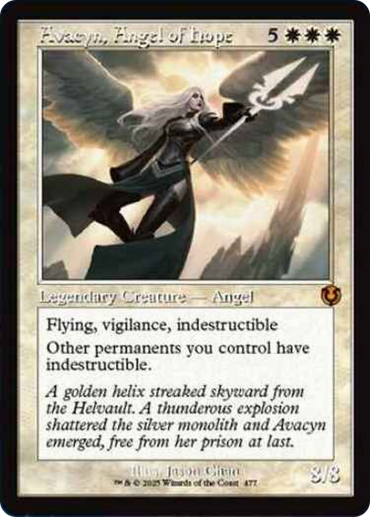 Avacyn, Angel of Hope (Retro Frame) [Innistrad Remastered]