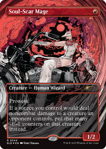 Soul-Scar Mage (2044) (Raised Foil) [Secret Lair Drop Series]