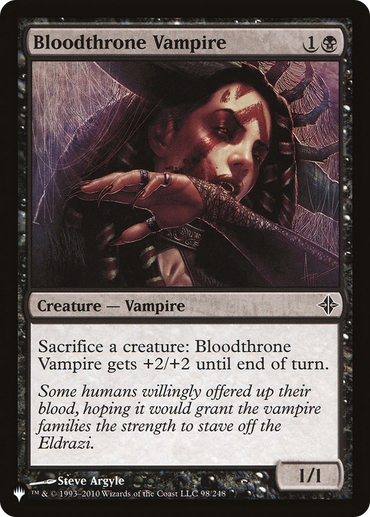 Bloodthrone Vampire [The List]