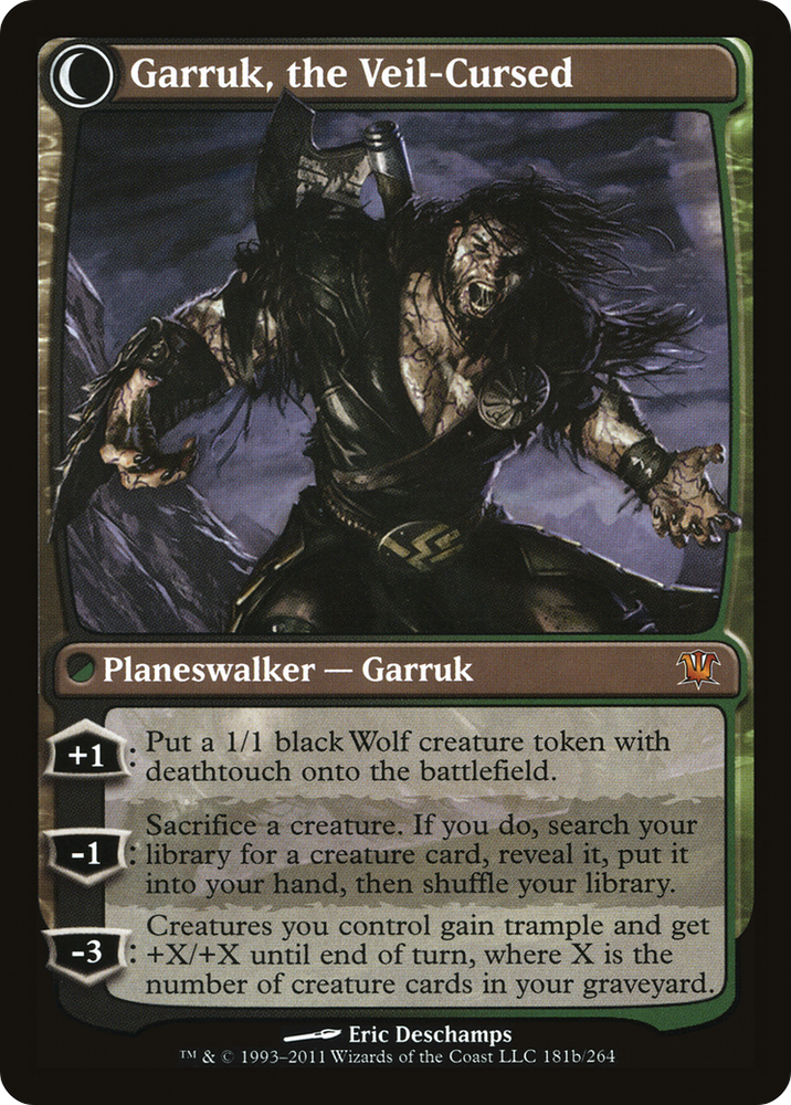 Garruk Relentless // Garruk, the Veil-Cursed [Secret Lair: From Cute to Brute]