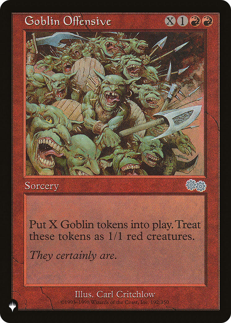 Goblin Offensive [The List]