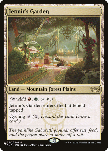 Jetmir's Garden [The List]