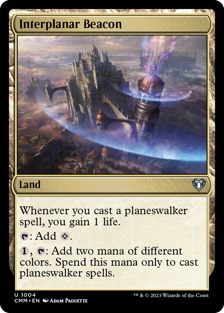 Interplanar Beacon [Commander Masters]