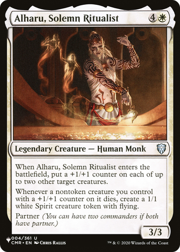 Alharu, Solemn Ritualist [The List]