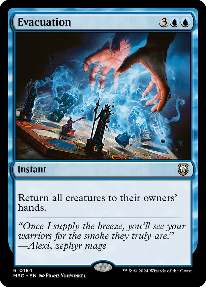 Evacuation (Ripple Foil) [Modern Horizons 3 Commander]