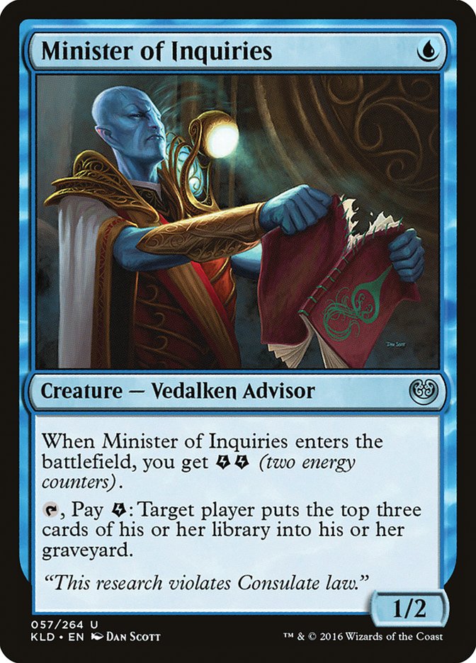 Minister of Inquiries [Kaladesh]