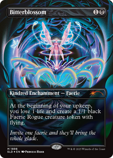 Bitterblossom (Double Rainbow Foil) [Secret Lair Drop Series]