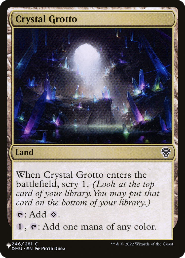 Crystal Grotto [The List]