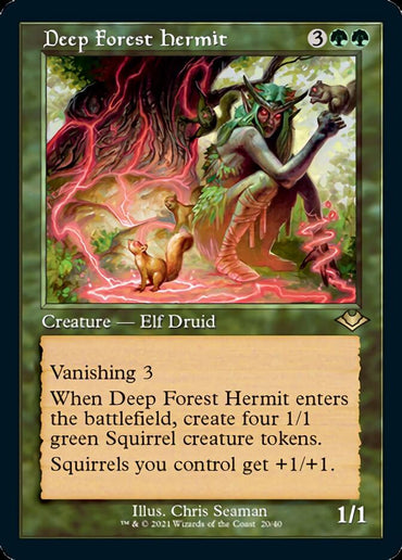 Deep Forest Hermit (Retro Foil Etched) [Modern Horizons]