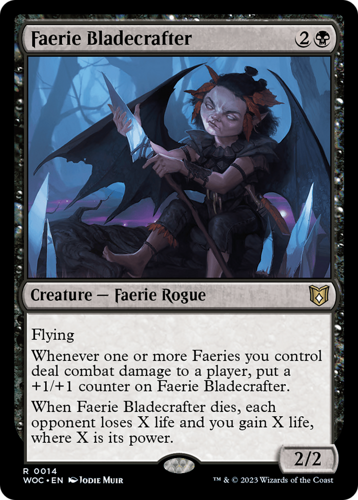 Faerie Bladecrafter [Wilds of Eldraine Commander]