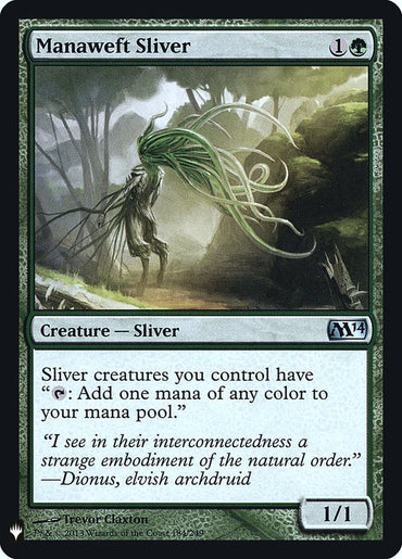 Manaweft Sliver [Mystery Booster]