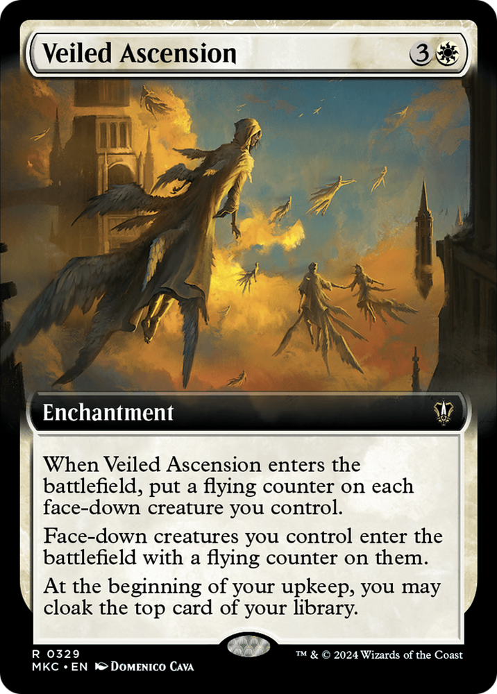 Veiled Ascension (Extended Art) [Murders at Karlov Manor Commander]