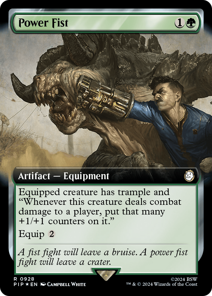 Power Fist (Extended Art) (Surge Foil) [Fallout]