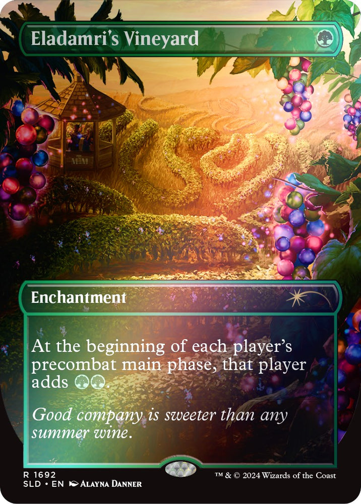 Eladamri's Vineyard (Rainbow Foil) [Secret Lair Drop Series]