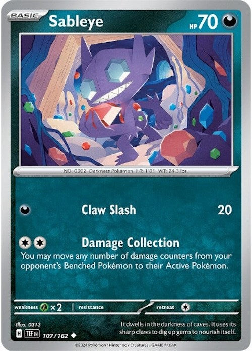 sableye v pokemon card value - 120/202 - Sword & Shield Darkness Darkness Lode Search Put a Trainer card from your discard pile into your hand Sableye V 120 - Holofoil