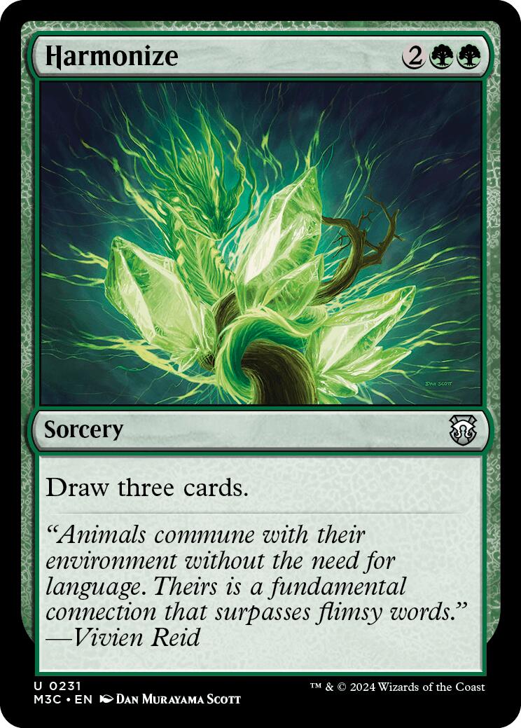 Harmonize [Modern Horizons 3 Commander]