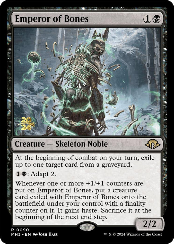 Emperor of Bones [Modern Horizons 3 Prerelease Promos]