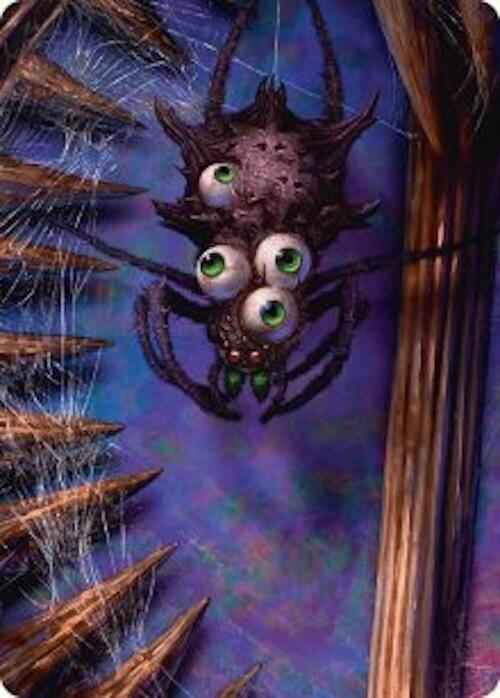 Spider Art Card [Duskmourn: House of Horror Art Series]