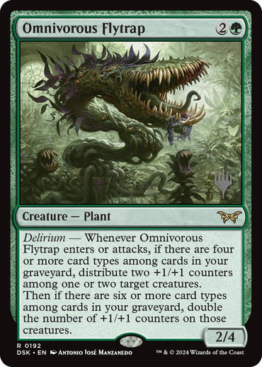 Omnivorous Flytrap [Duskmourn: House of Horror Promos]