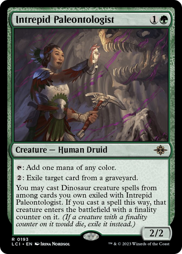 Intrepid Paleontologist [The Lost Caverns of Ixalan]