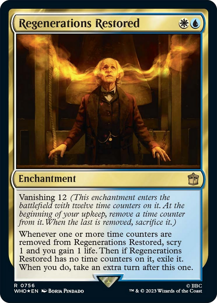 Regenerations Restored (Surge Foil) [Doctor Who]