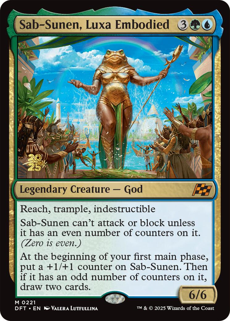 Sab-Sunen, Luxa Embodied [Aetherdrift Prerelease Promos]