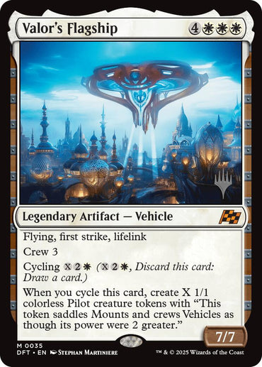 Valor's Flagship [Aetherdrift Promos]