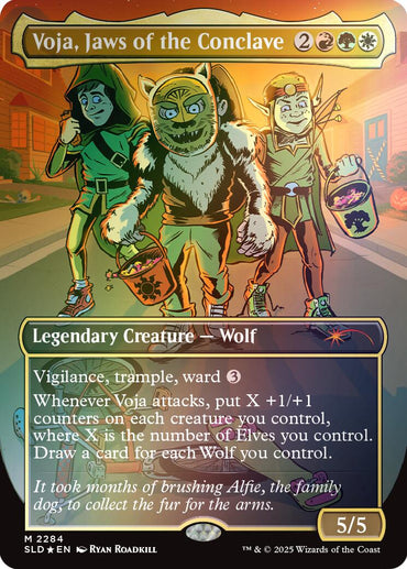 Voja, Jaws of the Conclave (Rainbow Foil) [Secret Lair Drop Series]