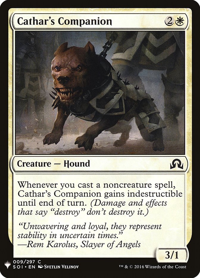 Cathar's Companion [Mystery Booster]