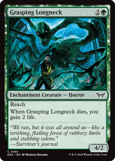 Grasping Longneck [Duskmourn: House of Horror]