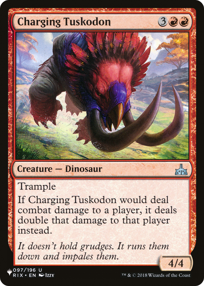 Charging Tuskodon [The List]