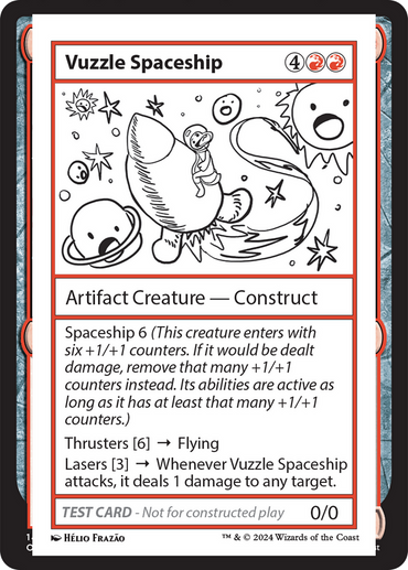 Vuzzle Spaceship [Mystery Booster 2 Playtest Cards]