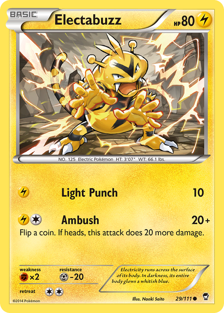 Electabuzz (29/111) [XY: Furious Fists]