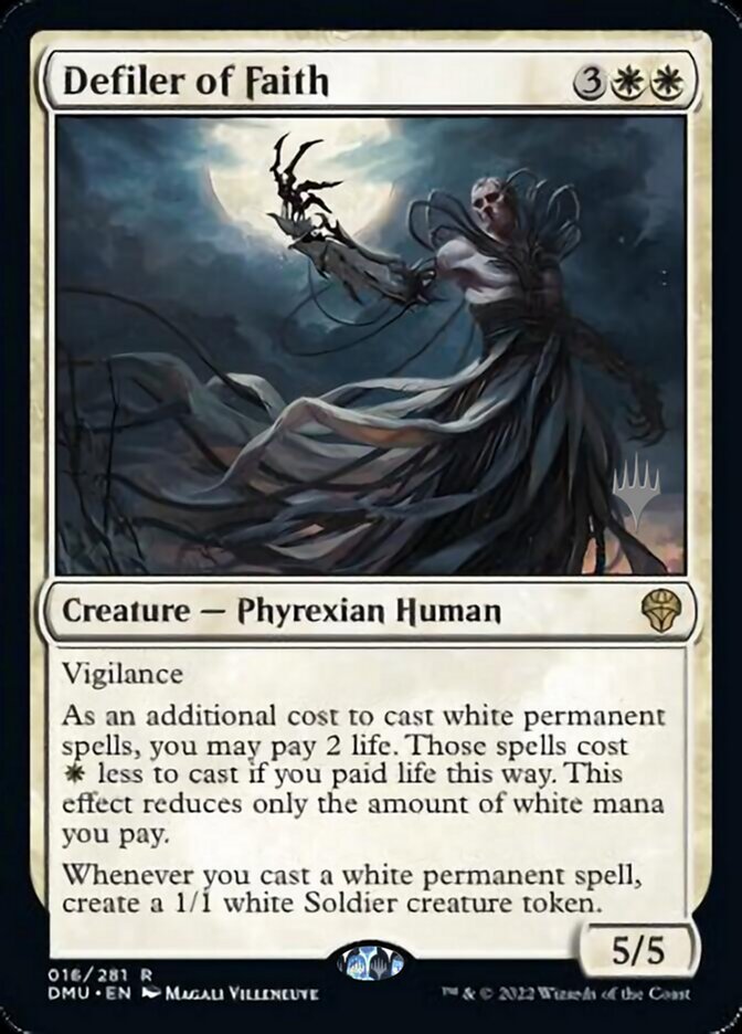 Defiler of Faith (Promo Pack) [Dominaria United Promos]