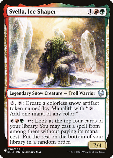 Svella, Ice Shaper [The List]