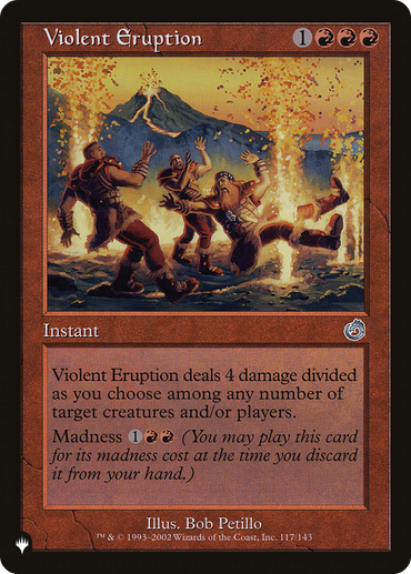 Violent Eruption [The List]