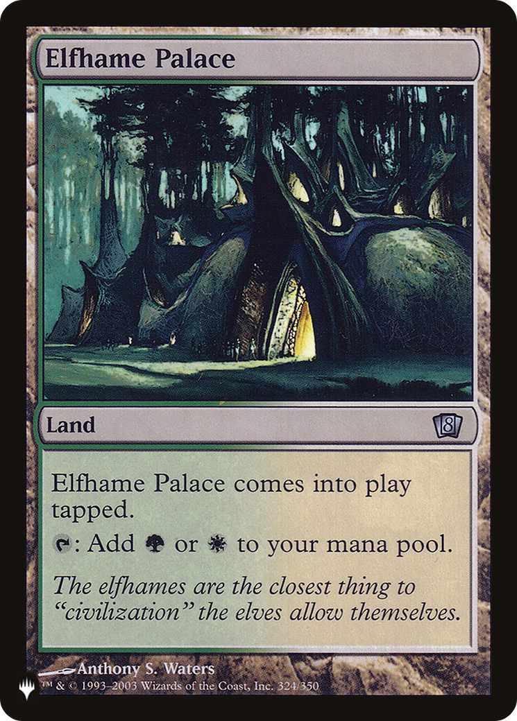 Elfhame Palace [The List]