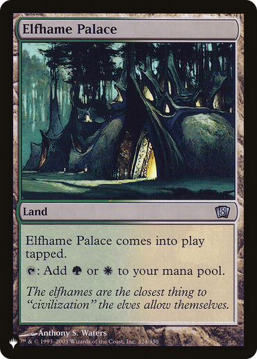 Elfhame Palace [The List]