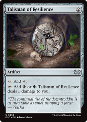 Talisman of Resilience [Duskmourn: House of Horror Commander]