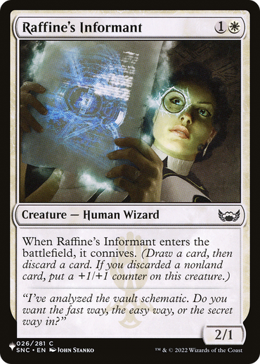 Raffine's Informant [The List]