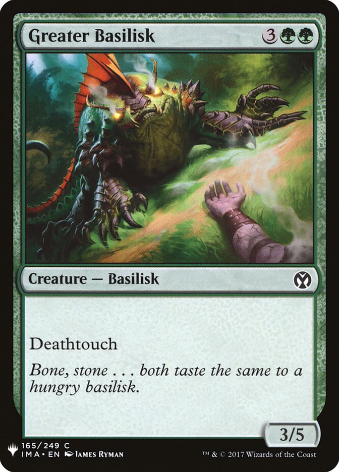 Greater Basilisk [Mystery Booster]