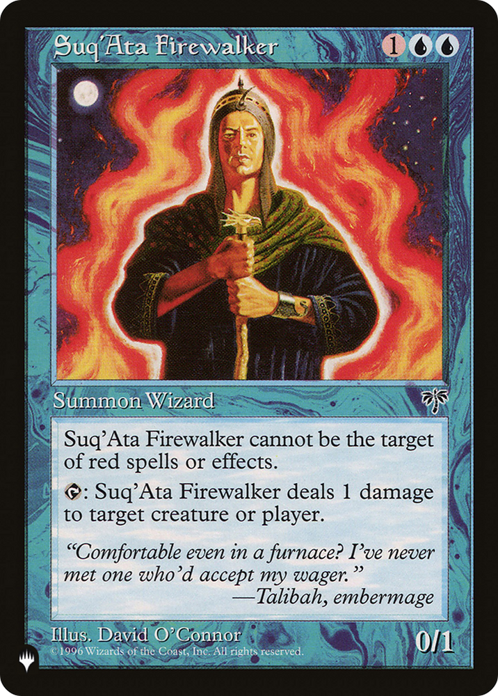 Suq'Ata Firewalker [The List]