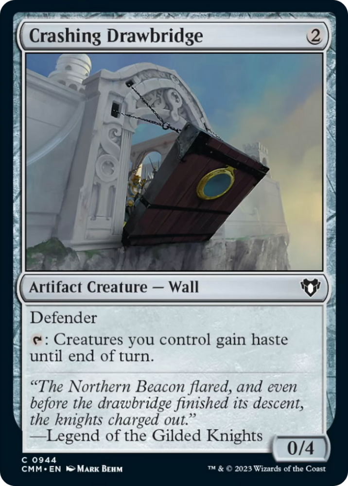 Crashing Drawbridge [Commander Masters]