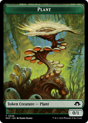 Phyrexian Germ // Plant Double-Sided Token [Modern Horizons 3 Tokens]