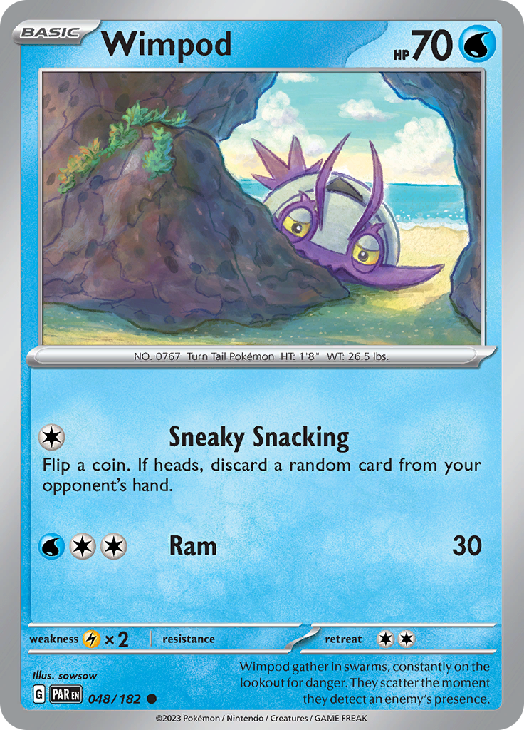 Wimpod (048/182) [Scarlet & Violet: Paradox Rift]