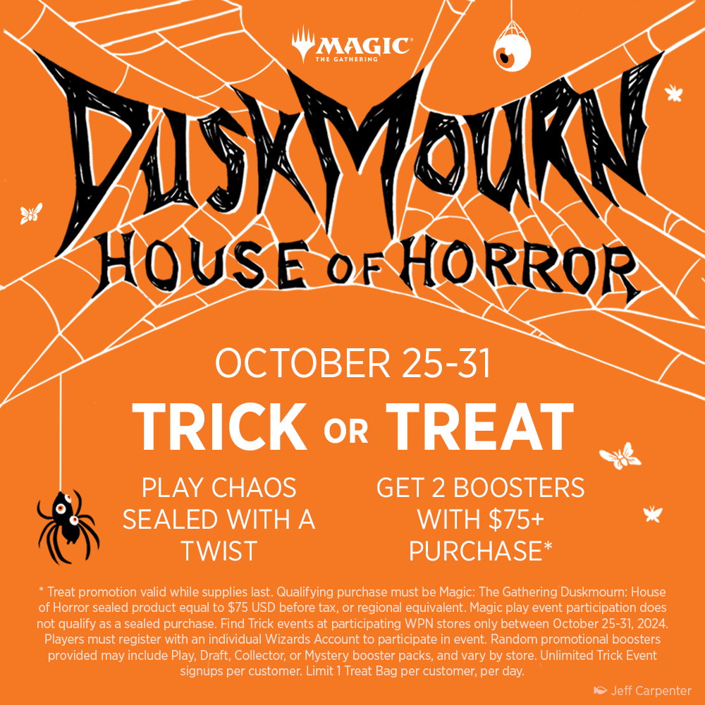 Duskmourn Trick or Treat Event Entry - No Store Credit