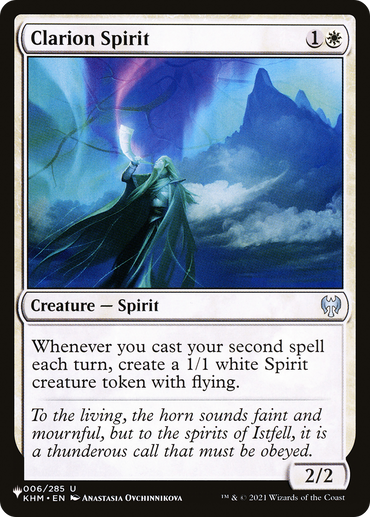 Clarion Spirit [The List]