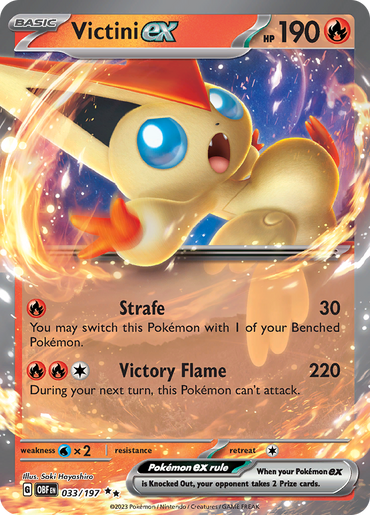 Victini ex (033/197) [Scarlet & Violet: Obsidian Flames]