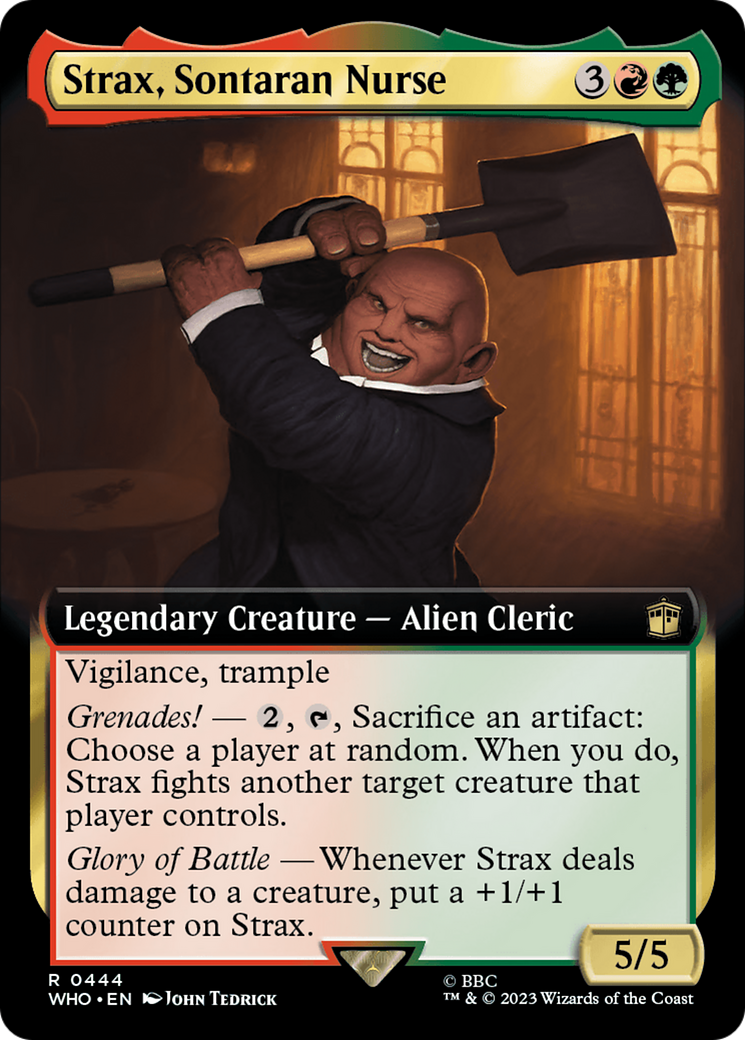 Strax, Sontaran Nurse (Extended Art) [Doctor Who]