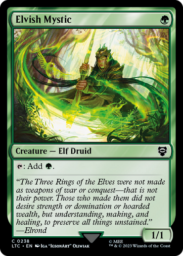 Elvish Mystic [The Lord of the Rings: Tales of Middle-Earth Commander]